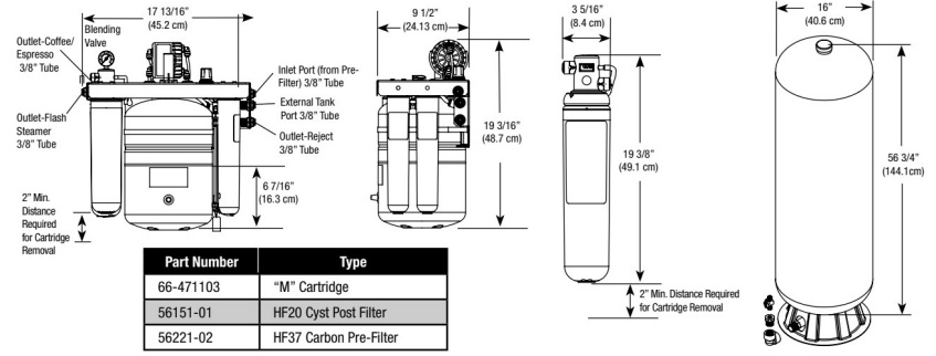 3M™ SGLP2-BL Dual Port Reverse Osmosis System - Image 2